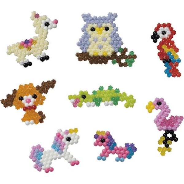 Pärlor att montera AQUABEADS - 31602 - Djurvänner - Kreativ fritid för blandade barn