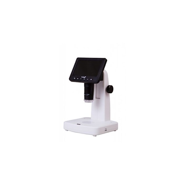 Levenhuk DTX 700 LCD digitalmikroskop - 1200x zoom - LED - 5 MP - Svart/Vit