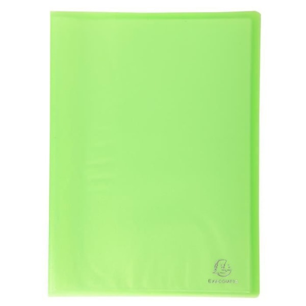 Svetsade fotoramar - EXACOMPTA - 80V Chromaline - Grön - Plast - 80 vyer grön