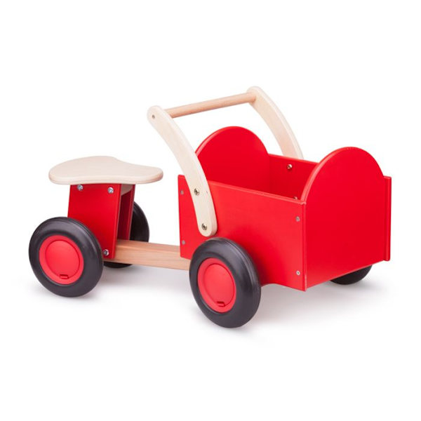 Skotercykel för barn - NYA KLASSISKA LEKSAK - REF 1400 - Röd - 3 hjul - 24 månader och över Röd