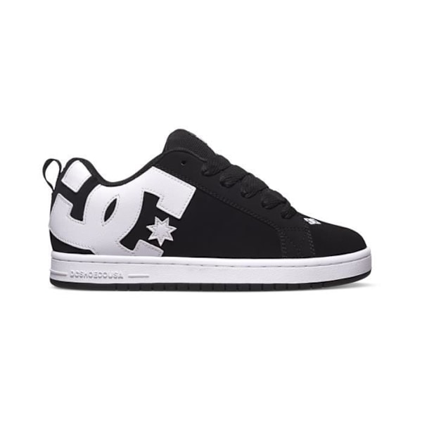Skor - DC Shoes - Court Graffik - Svart - Storlek 38,5 - Läder/Nubuck/Mocka
