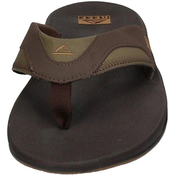 Flip Flop Reef - R2026BROWN/GUM BGM - Fanning, flip flops för män kastanj 47