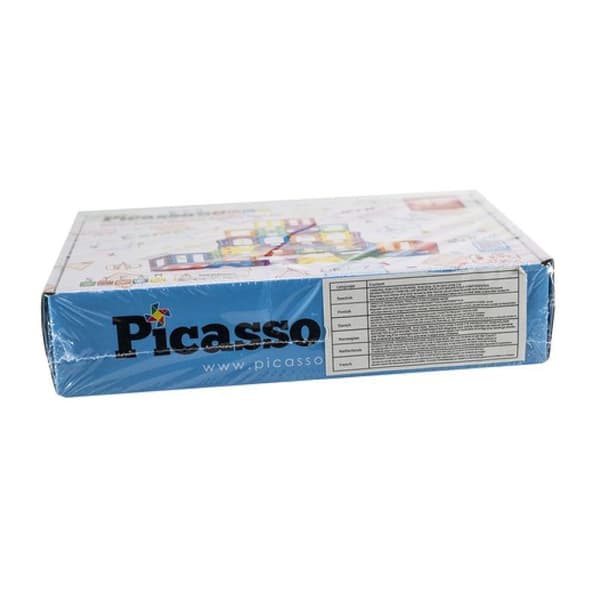 PICASSOTILES 42-DELAR MAGNETISKT BYGGBLOCKSSET P