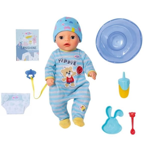 Puppa - ZAPF CREATION - BABY né Little Boy 36cm - Blå - Mixad - 0 månader+ Blå