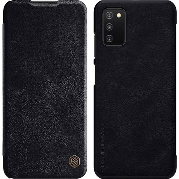Smartphone Nillkin Case QIN för Samsung Galaxy A03s EU (Svart) universell svart