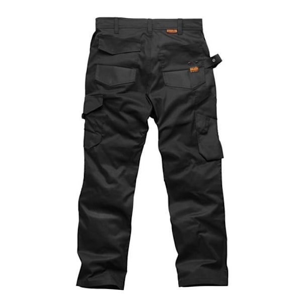 Arbetsbyxor - Scruffs - Trade Flex - Svart - Bekväm - Hållbar - Man Svart 34
