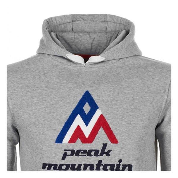 Peak Mountain Codriver fleecetröja - ljusgrå märgel - M Ljung ljusgrå XL
