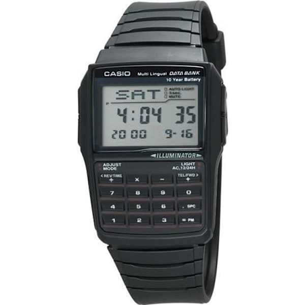 Klocka - DBC - DBC-32-1A - Kvarts - Digital - Svart Svart