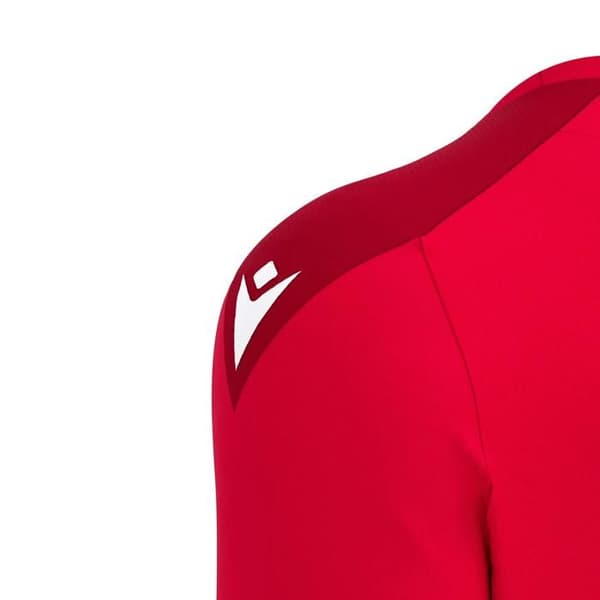 Maillot Macron Wisp - röd/röd röd/röd XS