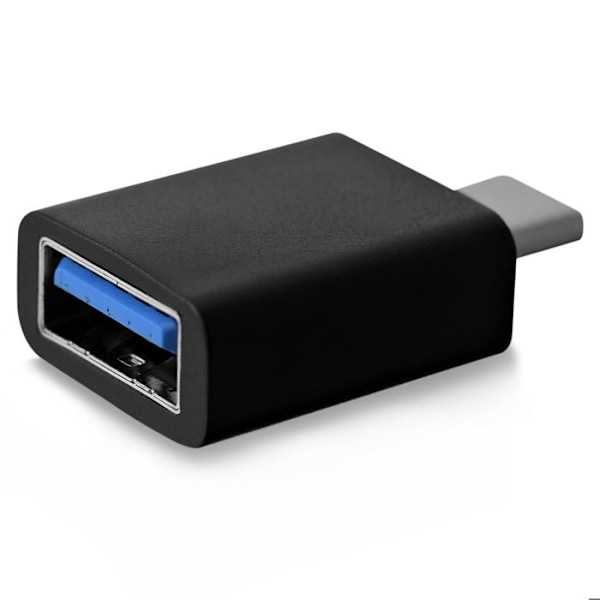 USB-adapter - V7 - Typ C Hank till Typ A Hona - USB 3.0 - Svart - Datatransfer