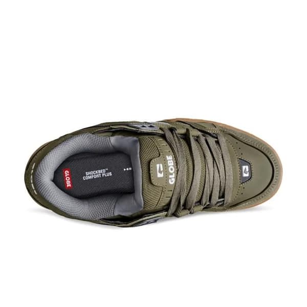 Skateboardskor Globe Sabre mossa/gummi 39