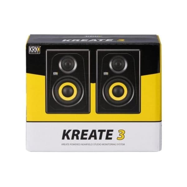 Aktiv Studmonitor KRK KREATE 3 Bluetooth 3 Tum 65W Bass Reflex Par