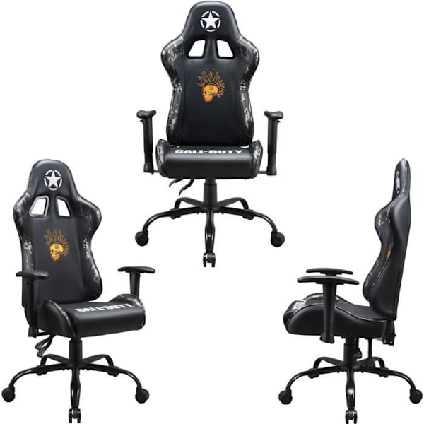 Gaming Seat - SUBSONIC - Call of Duty (COD) - Vuxenmodell - Officiellt licensierad Svart