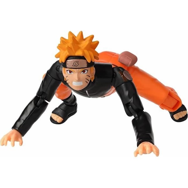 Naruto Shippuden Anime Heroes Beyond Figur 17cm - BANDAI orange och svart