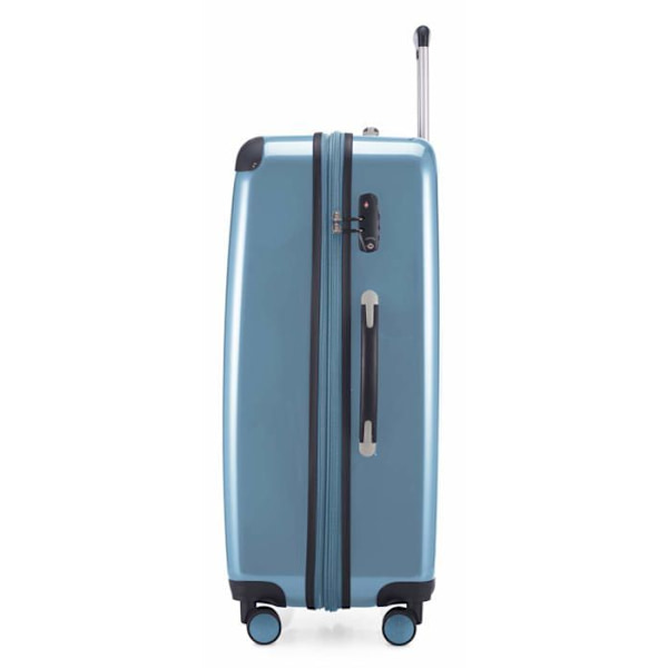Hauptstadtkoffer - HK28-8278TSA-PB - Alex - Large Hardside resväska vagn 4 hjul, TSA, 75 cm, 119 liter, Pool Blue