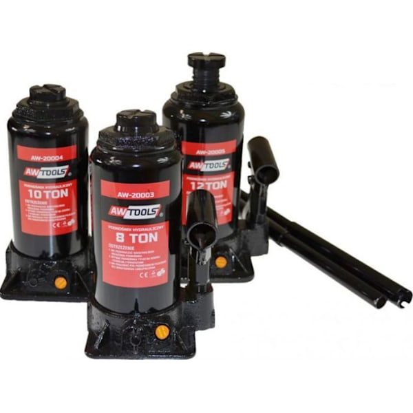 Cric Awtools - AW20003 - Hydraulisk 8T 200-395mm ()