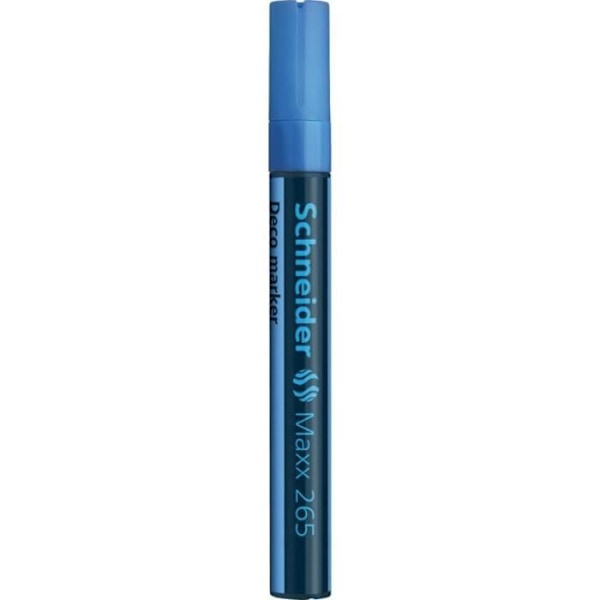 Maxx 265 Pte Ogive 2-3 mm ljusblå kritmarkerare - SCHNEIDER - Raderbar - Opaqu Ljusblå