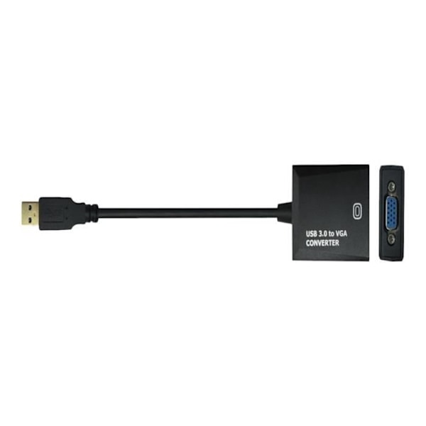 Secomp VALUE USB 3.0 D-Sub extern videoadapter svart