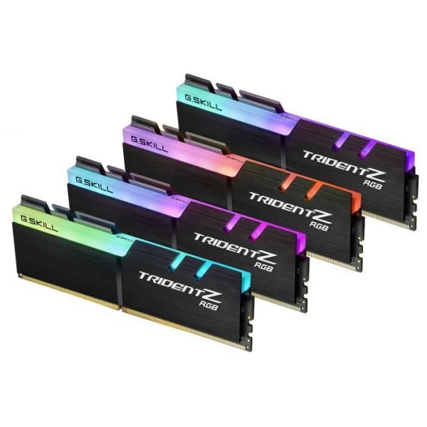 Trident Z RGB PC-minne - G.SKILL - 64 GB - PC4-28800 / DDR4 3600 Mhz F4-3600C18Q-64GTZR DDR4