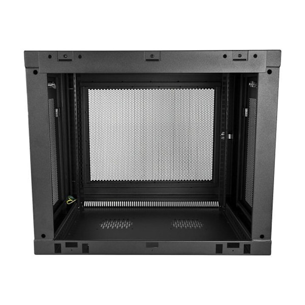 StarTech.com 9U Serverrack Väggmonterad Serverskåpskåp Upp till 17" djupt nätverksskåp Förvaringsskåp...
