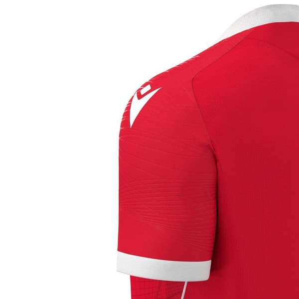Maillot Macron Wyvern Eco röd/vit S