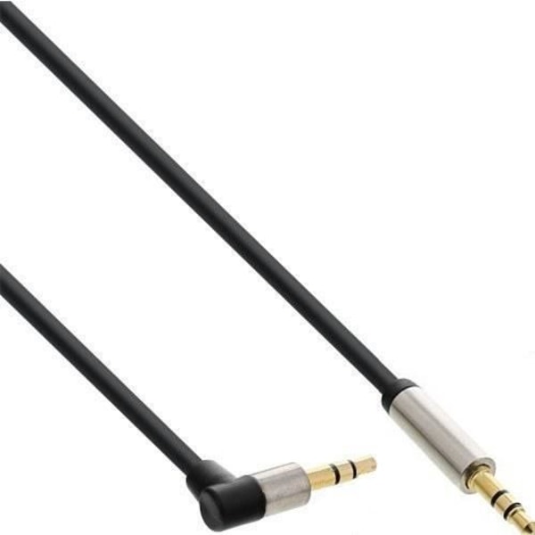 Stereoljudkabel 3,5 mm hane - 3,5 mm hane, 3 m, svart - INLINE