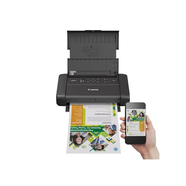 Canon Maxify BX110 svart multifunktionsskrivare med batteri