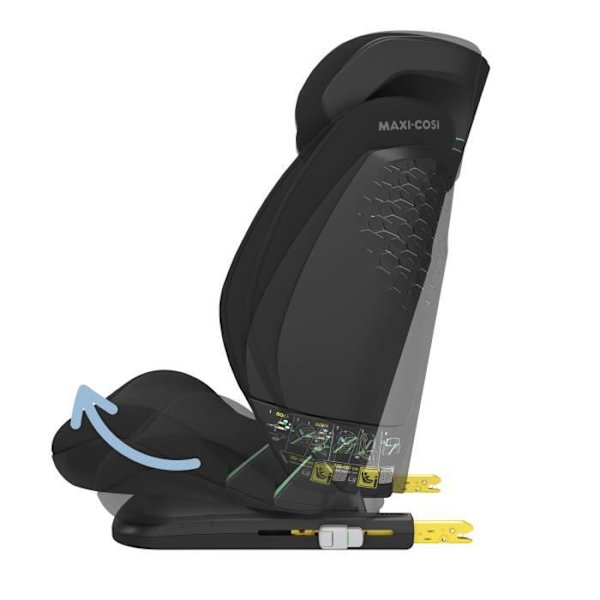 MAXI-COSI Bilbarnstol Rodifix S I-Size, Grupp 2/3, Isofix, Liggande, Basic Svart Basic Svart