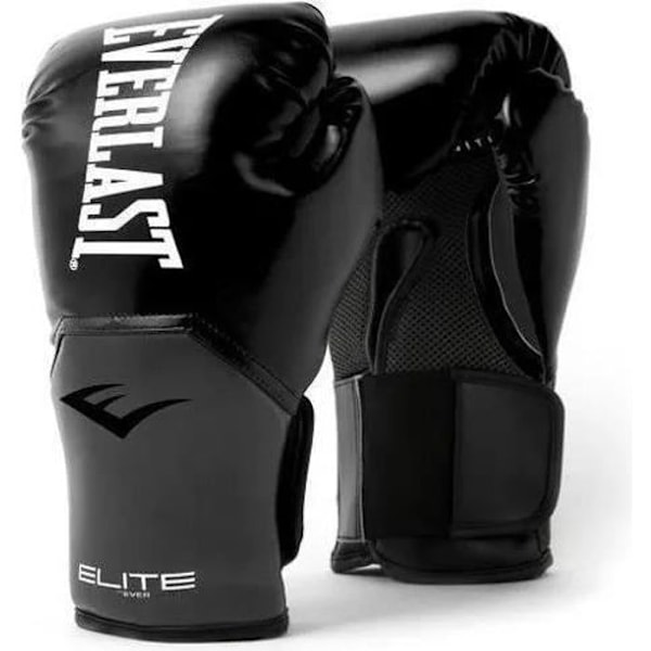 Boxningshandskar - Everlast - Pro Styl Eli - Svart/Grå - Syntetiskt läder - Optimal komfort Svartgrå 12 OZ