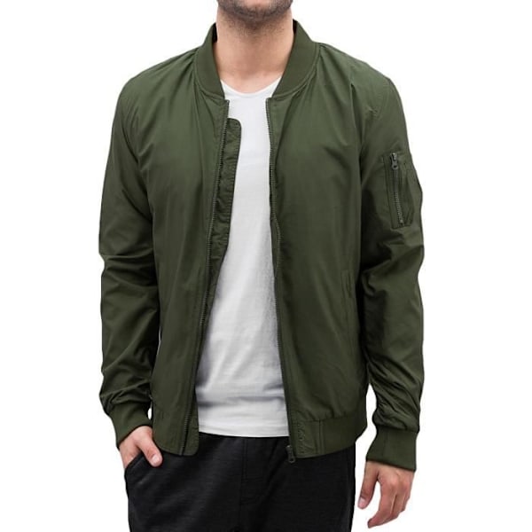 Urban Classics bomberjacka - Herr - Röd - 100% Polyester Grön XL