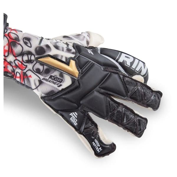Rinat Dominius Pro målvaktshandskar Svart vit 8