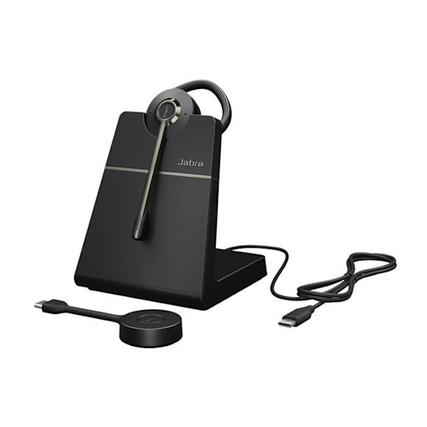 UC Convertible Headset - JABRA - Engage 55 SE - Optimerad mikrofon - 150 m räckvidd - DECT-säkerhet Svart