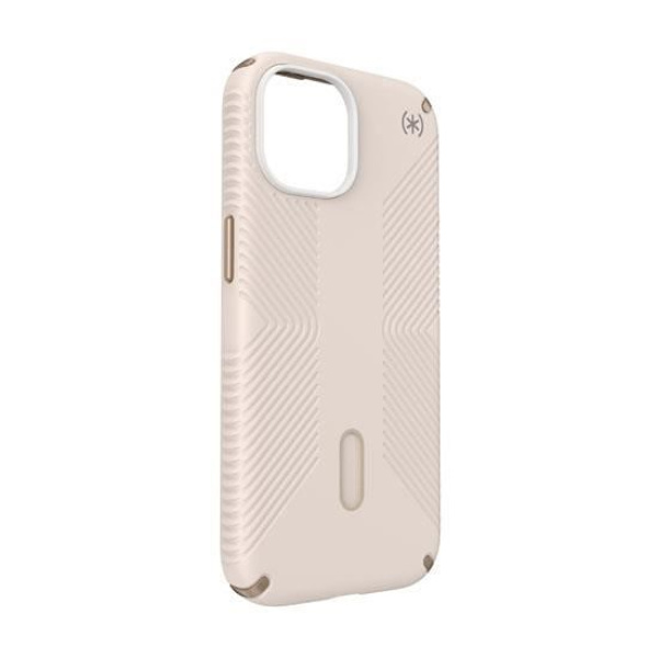Coque - Speck - Predisio2 Grip - iPhone 15/14/13 - Beige/Guld - Hög skyddsnivå Beige/guld
