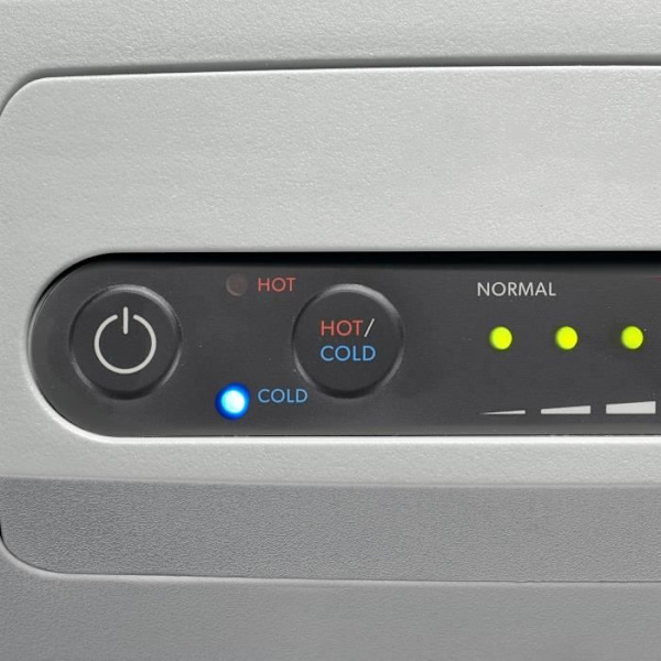 Termoelektrisk kylare 21 L DOMETIC TCX 21 ACDC 12/24/230 V Varm/Kall Grå och svart