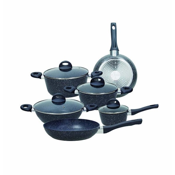 Tognana köksredskap set - W579110AMBO - 10-delar set, tryckt aluminium