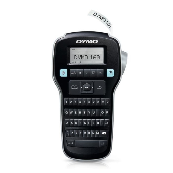 DYMO LabelManager 160, bärbar etikettmaskin med snabbtangenter på QWERTY-tangentbordet