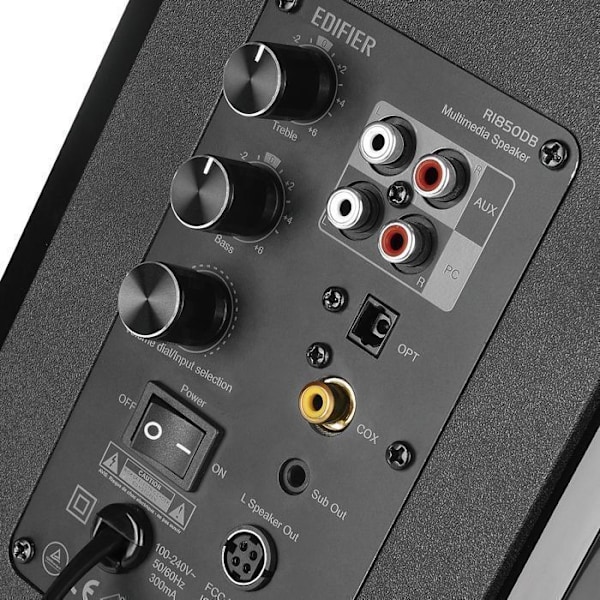 Edifier R1850DB - Trådlösa Bluetooth-högtalare 70 Watt (Totalt) 2-vägs Svart