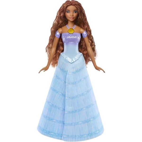 Disney-Den lilla sjöjungfrun-Ariel Transformable Human and Mermaid Doll HLX13 Flerfärgad