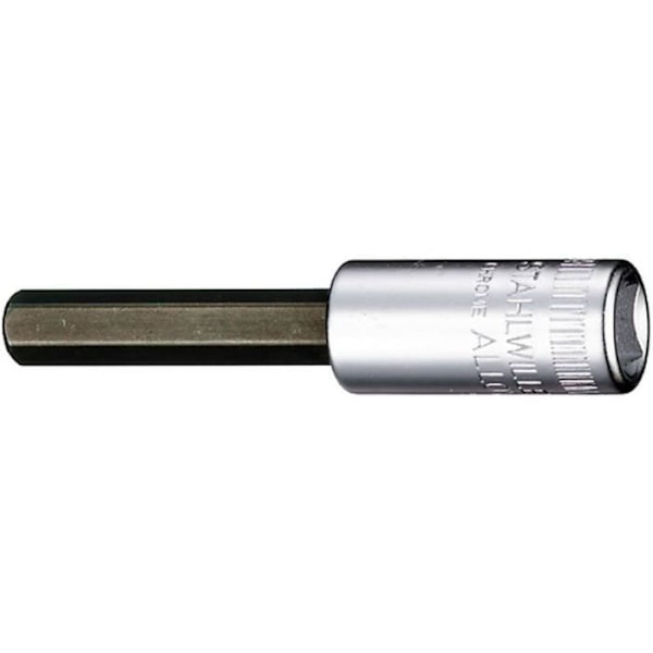 Skruvmejselspetsar - STAHLWILLE - 44 A 5/32 01450010 1/4 (6.3 mm) - Kromad legerad stål - 6-kant eller hexagonal