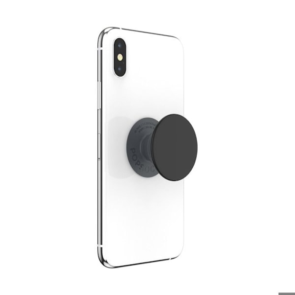 PopGrip - PopSockets - Svart - Kompatibel med smartphones och surfplattor - Plast - Flexibel Svart