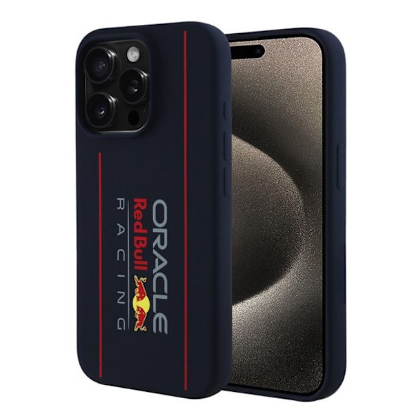 Coque för iPhone 15 Pro Max - Red Bull Racing - marinblå marinblå