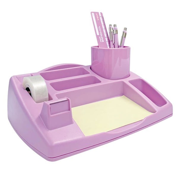 Porte copie - porte block Arda - 4121PVI - Skrivbordorganiserare OLIVER COL. Pastell - LILLA