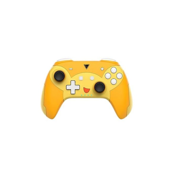 Spelkontroll - DRAGONSHOCK - POPTOP COMPACT BT - Bluetooth - Programmerbar - 6-axlig gyroskopisk Orange, Röd, Gul