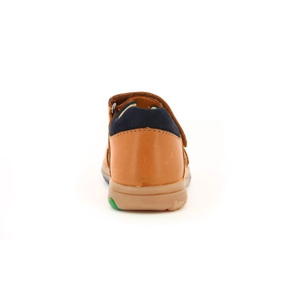 Sandaler - KICKERS - Plazabi - Läder - Kardborre - Optimal komfort Kamel 27