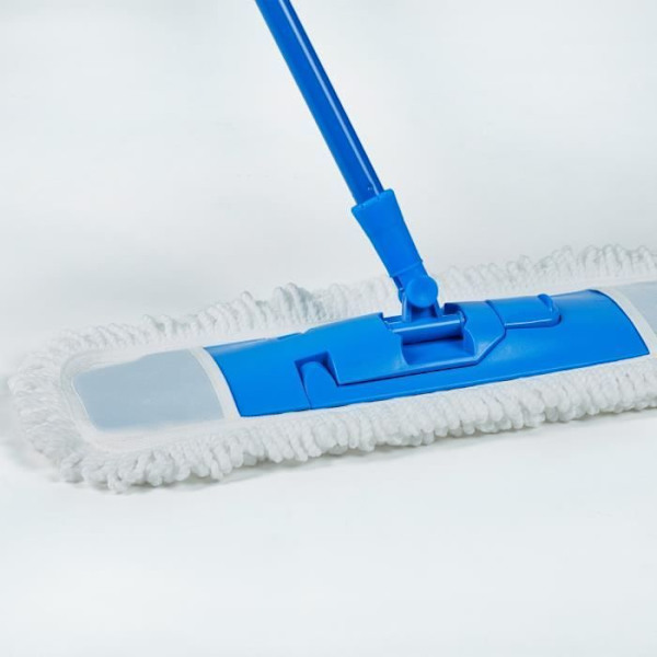 SPONTEX Extra Flat Mopp + 1 Refill - Dammtvätt Blå