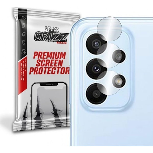 Grizzglass Hybridglas för Grizz Samsung Galaxy A23 kameror