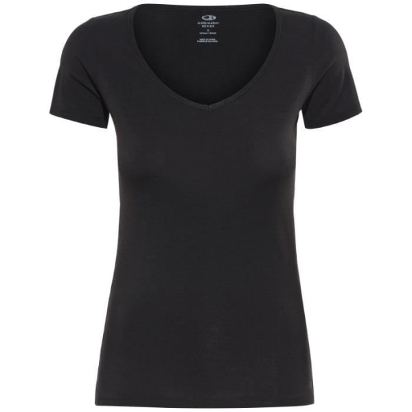 Icebreaker - Siren Women's Base Layer - Svart - Vandring - Kortärmad Svart XS