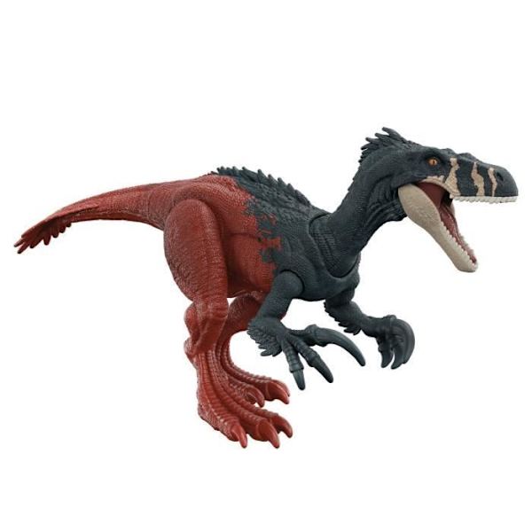 Jurassic World Figure - MATTEL - Sound Megaraptor - Ledad - 26cm - 4 år och över Flerfärgad