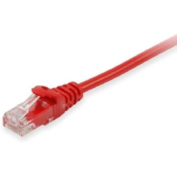 Patchkabel Cat.6 S/FTP - EQUIP - 615521 - 0,15 m - Röd - EMI/RFI-skärmning