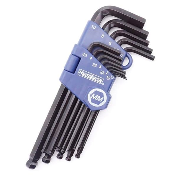 Cle allen - cle a 6 pans - cle manlig hexagon Hemborta - HB2002